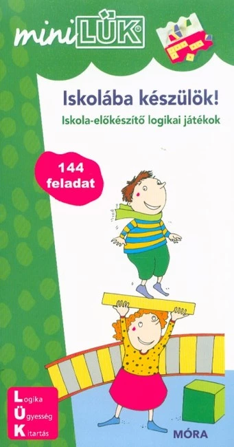 Iskolába készülök! - Iskola-előkészítő logikai játékok 144 feladat - miniLÜK