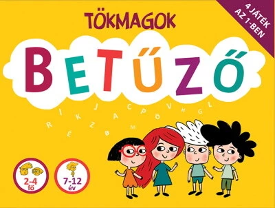 Tökmagok - Betűző /4 játék az 1-ben (új kiadás)